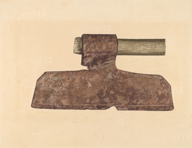 Broad Axe, c. 1939. Creator: Paul Poffinbarger.