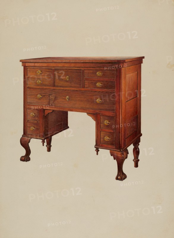 Side Board, c. 1937. Creator: Robert Pohle.
