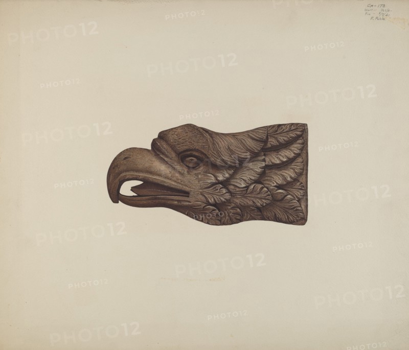 Eagle: Billethead, 1935/1942. Creator: Robert Pohle.