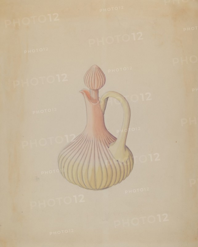 Cruet, c. 1936. Creator: Dorothy Posten.