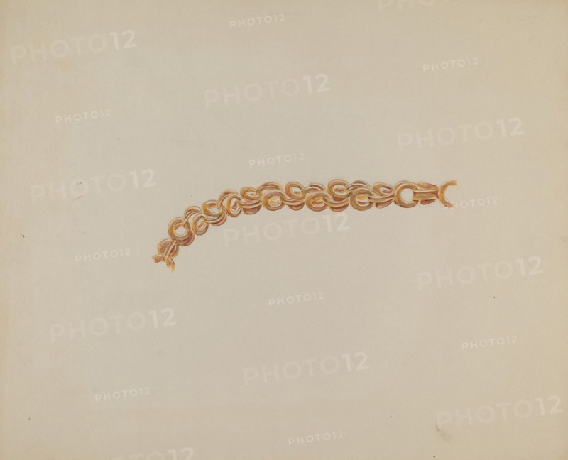 Gold Chain, c. 1937. Creator: Dorothy Posten.