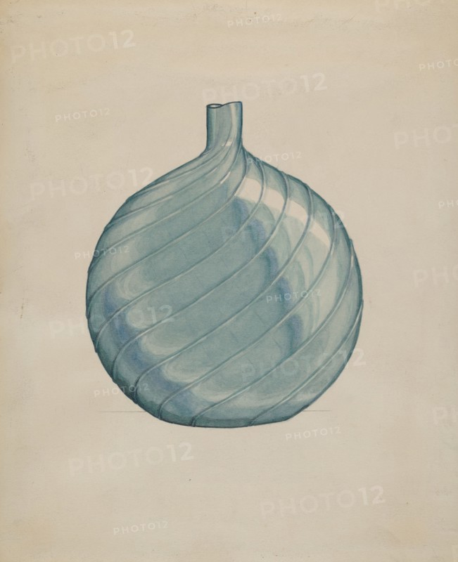 Flask, c. 1936. Creator: Dorothy Posten.