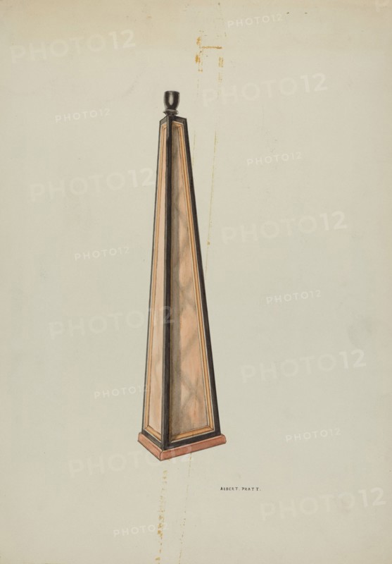 Candlestick (Ecclesiastical), c. 1939. Creator: Albert Pratt.