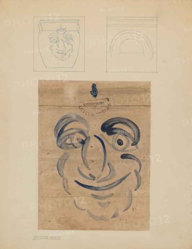 Crock, c. 1937. Creator: Jessica Price.