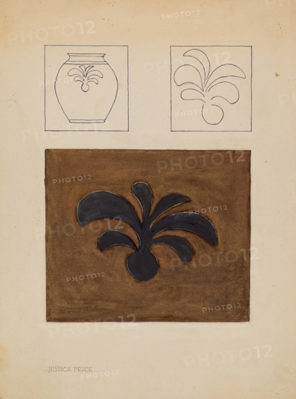 Jar, c. 1937. Creator: Jessica Price.