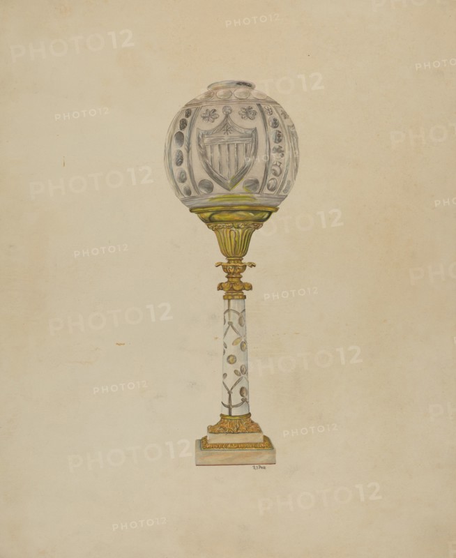 Table Lamp, 1935/1942. Creator: Ray Price.