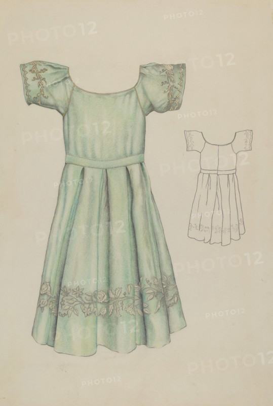Child's Dress, c. 1937. Creator: Ray Price.