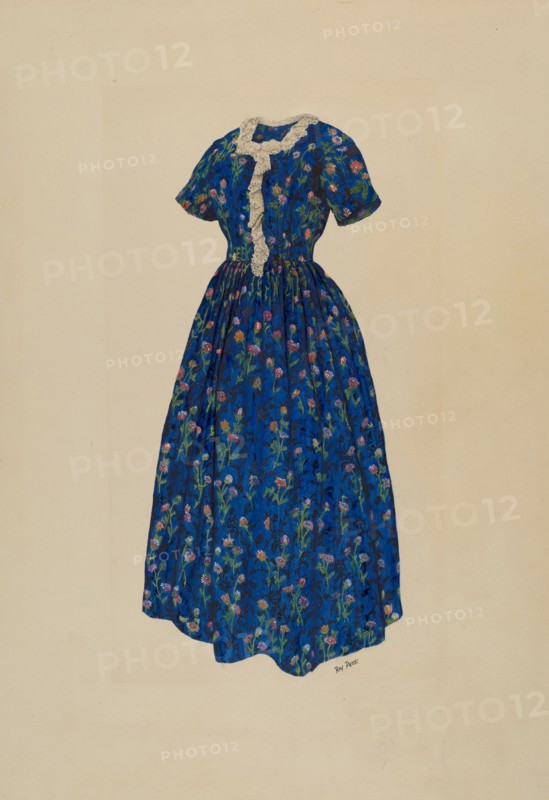 Dress, c. 1938. Creator: Ray Price.