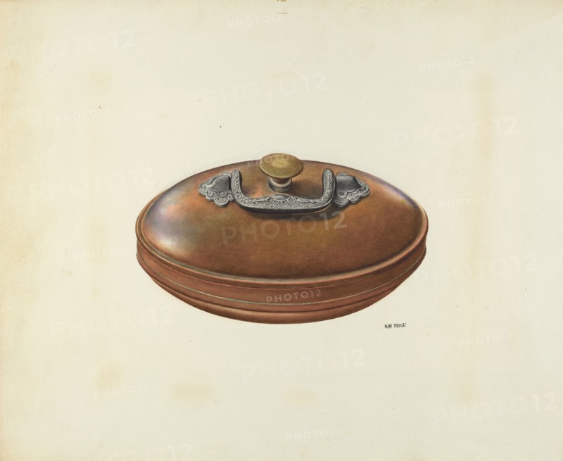 Bed Warmer, c. 1939. Creator: Ray Price.