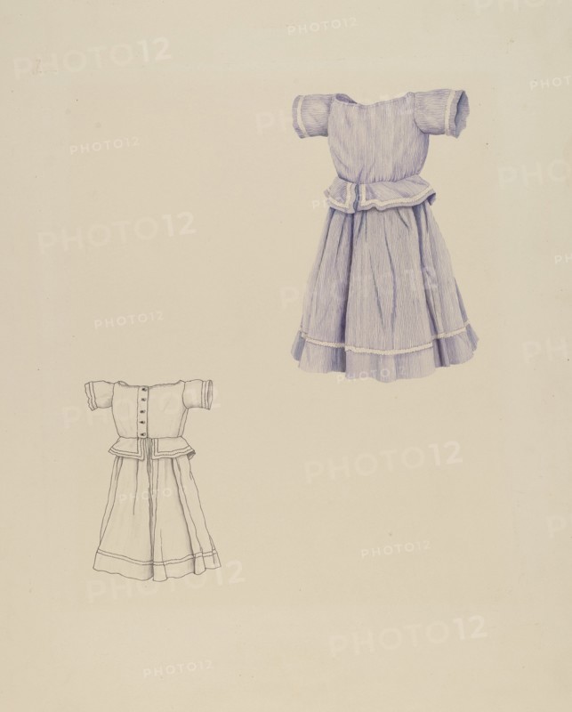 Child's Dress, c. 1937. Creator: Ray Price.
