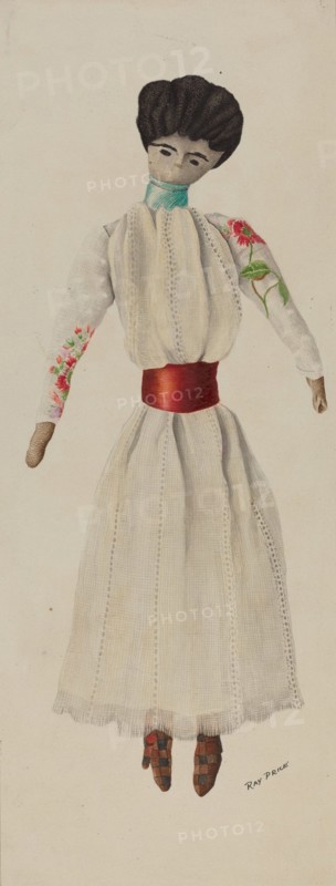 Doll, c. 1938. Creator: Ray Price.