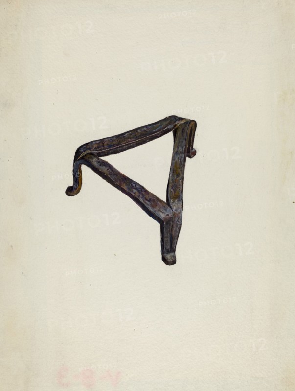 Trivet, 1935/1942. Creator: Edna C. Rex.