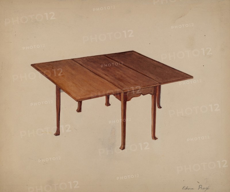 Table, Patrick Henry, 1935/1942. Creator: Edna C. Rex.