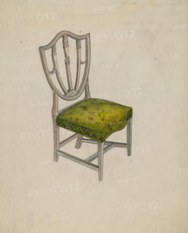 Chair, c. 1936. Creator: Edna C. Rex.