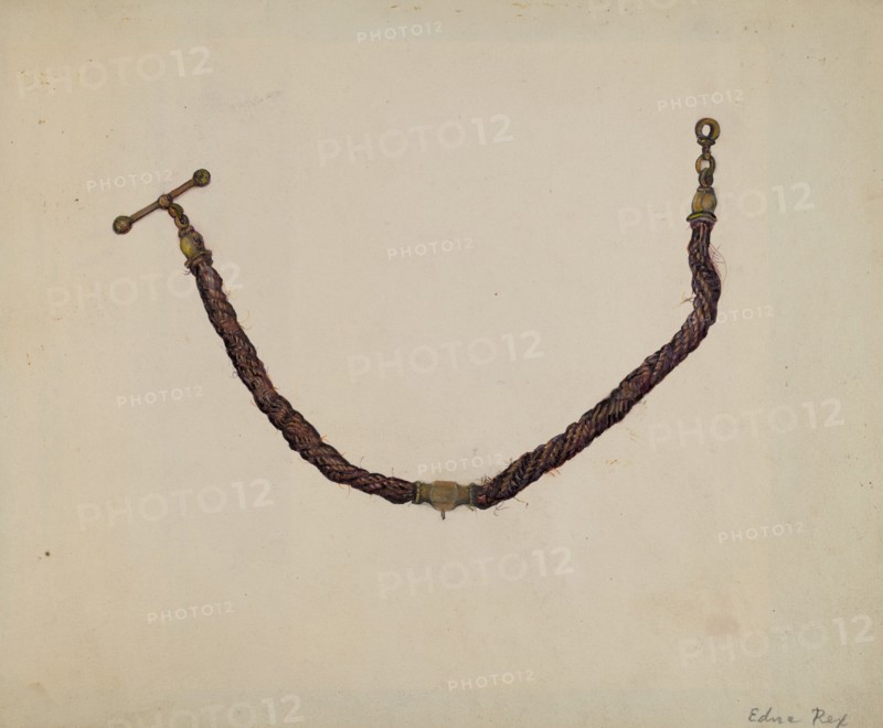 Watch Chain, 1935/1942. Creator: Edna C. Rex.
