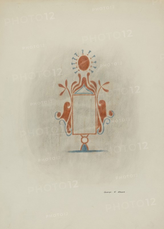 Wall Painting, c. 1939. Creator: George E. Rhone.