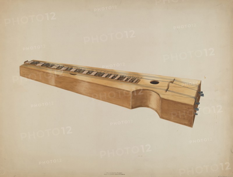 Psalmodicon, c. 1937. Creator: Wilbur M Rice.