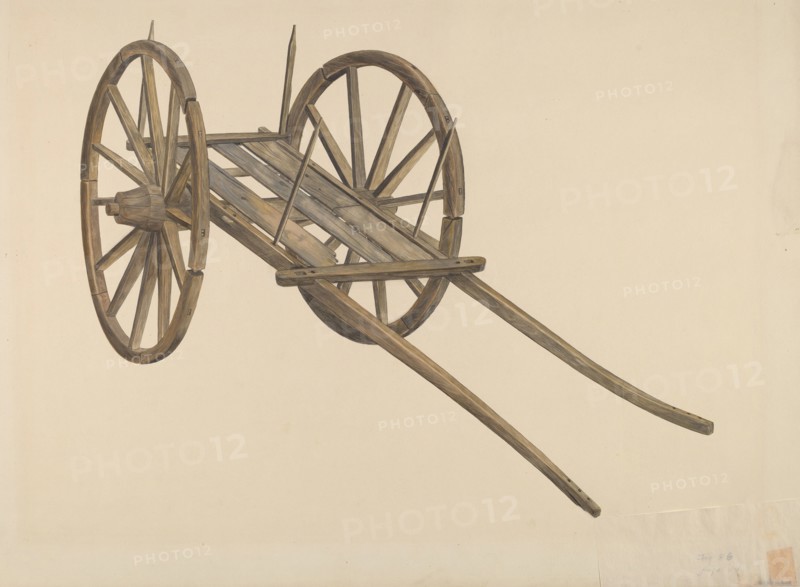 Ox Cart, 1935/1942. Creator: Wilbur M Rice.