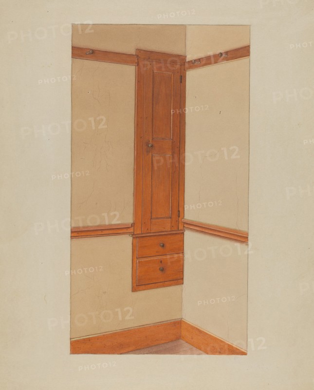 Closet and Drawers, c. 1938. Creator: Winslow Rich.