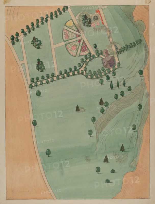 Eliza B. Jumel Estate, c. 1936. Creator: Virginia Richards.