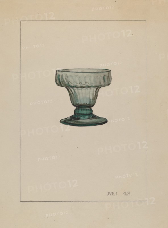 Salt Cellar, c. 1937. Creator: Janet Riza.