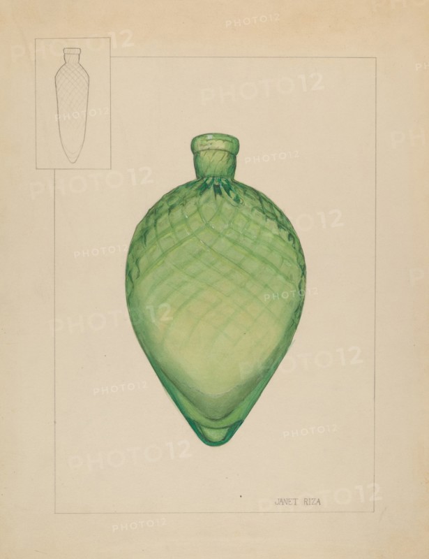 Flask, 1935/1942. Creator: Janet Riza.