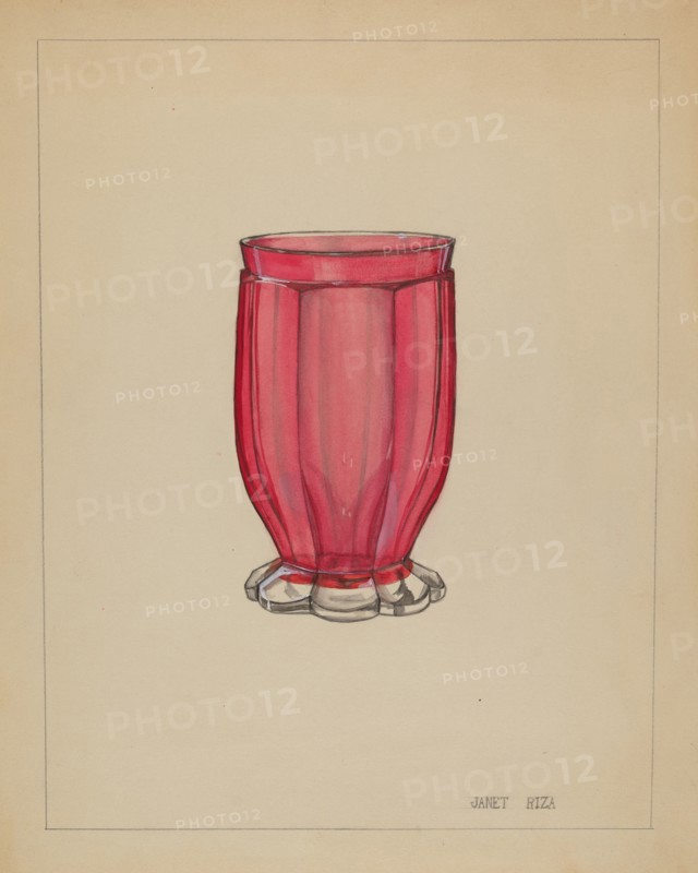 Tumbler, c. 1937. Creator: Janet Riza.