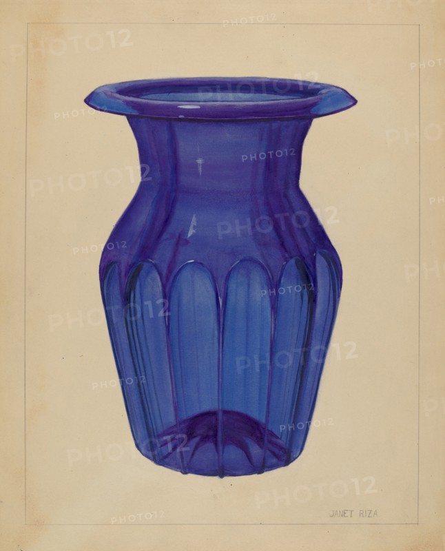Vase, c. 1936. Creator: Janet Riza.