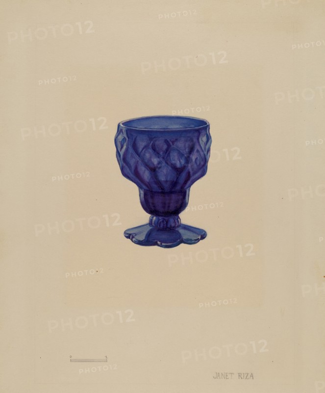 Salt Cellar, 1935/1942. Creator: Janet Riza.