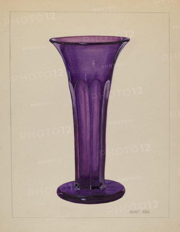 Vase, c. 1937. Creator: Janet Riza.