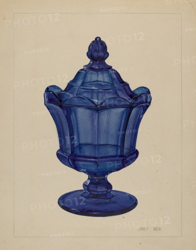 Sugar Bowl, c. 1937. Creator: Janet Riza.