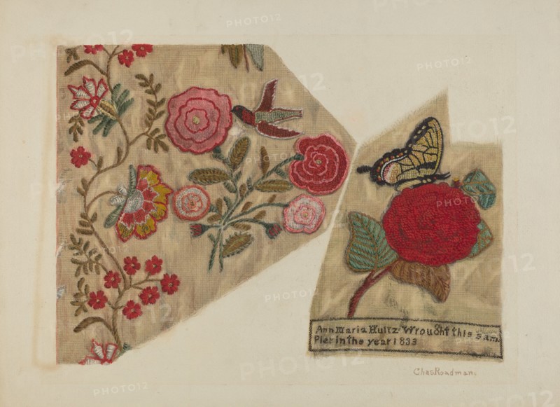 Sampler, c. 1940. Creator: Charles Roadman.