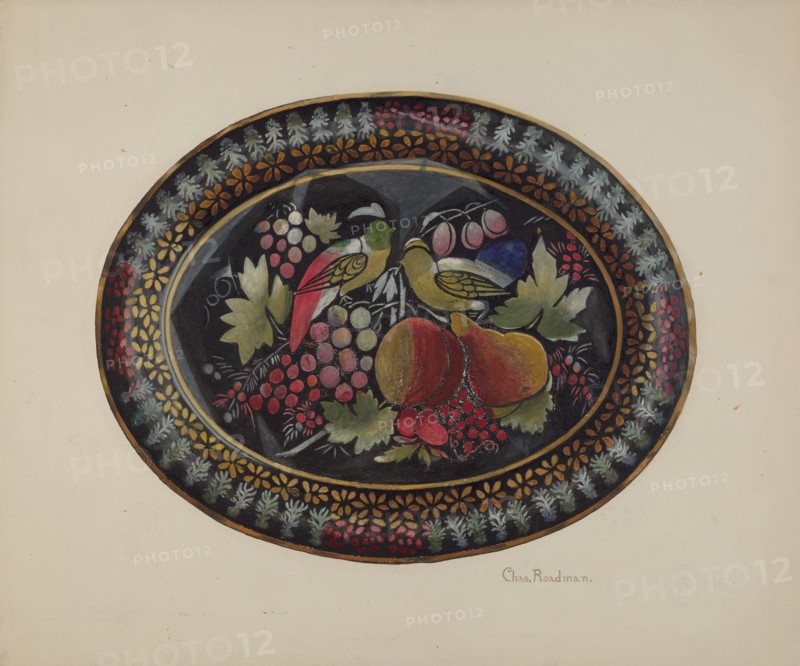 Tray, c. 1940. Creator: Charles Roadman.
