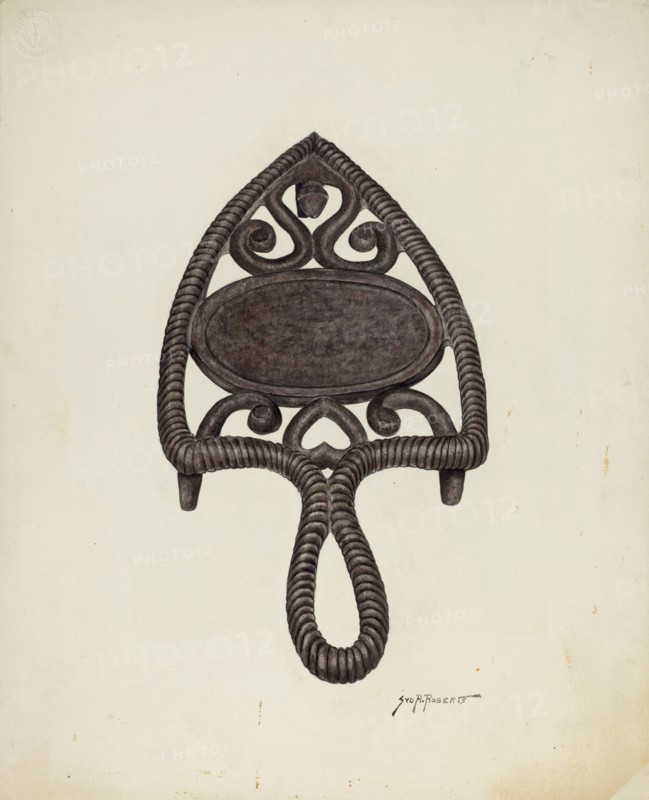 Trivet, c. 1942. Creator: Sydney Roberts.