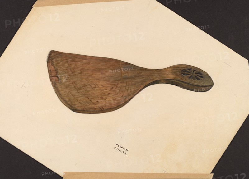 Butter Paddle, c. 1938. Creator: Florian Rokita.