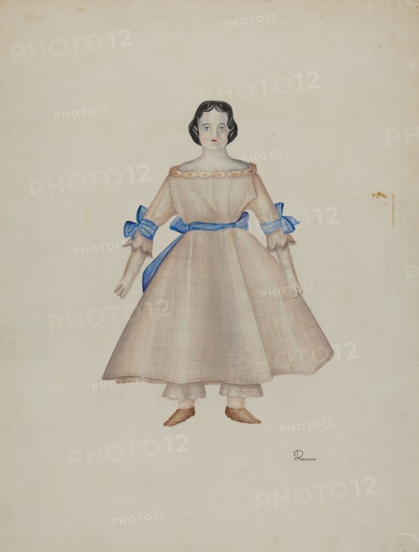 Doll - "Mary", c. 1939. Creator: Josephine C. Romano.