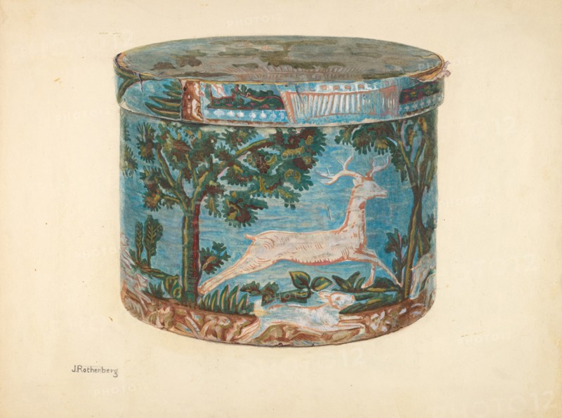 Bandbox, c. 1938. Creator: Joseph Rothenberg.
