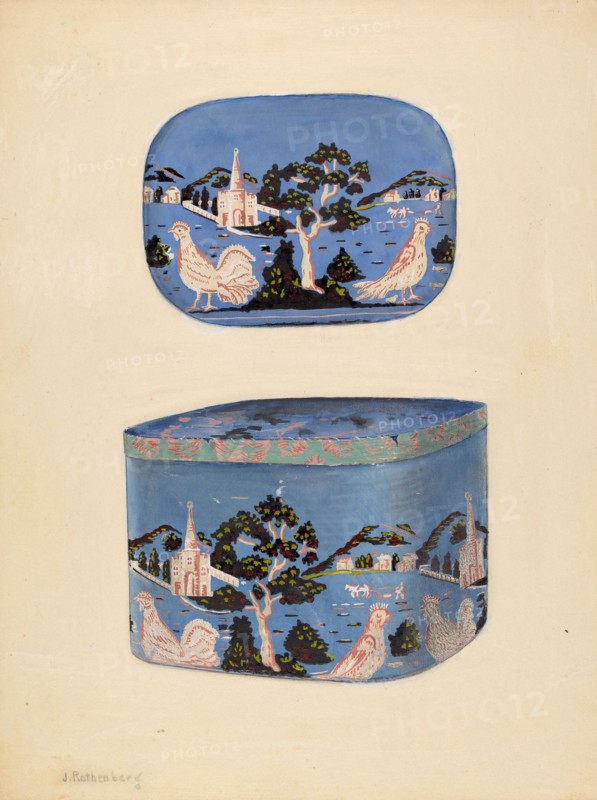 Bandbox, c. 1937. Creator: Joseph Rothenberg.