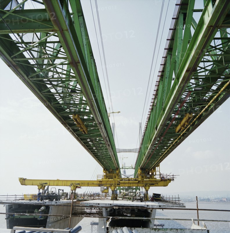 Second Severn Crossing, M4, New Passage, Pilning and Severn Beach, Glos, 18/09/95 - 19/09/95. Creator: John Laing plc.
