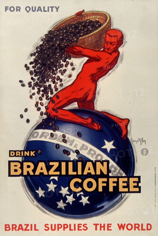 Brazilian coffee , 1931. Creator: D'Ylen, Jean (1886-1938).