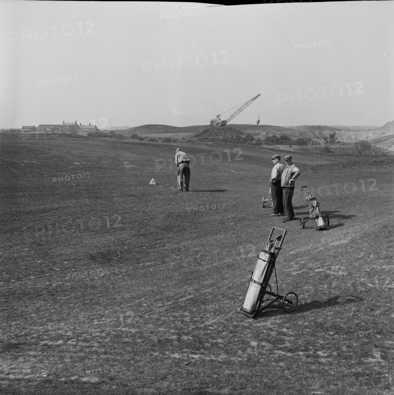 Whitley Bay Golf Course, Whitley Bay, North Tyneside, 23/04/1953. Creator: John Laing plc.