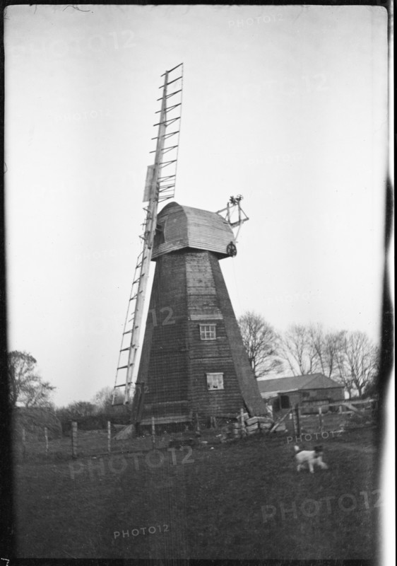 Uphill Mill, Hawkinge, Shepway, Kent, 1929. Creator: Francis Matthew Shea.