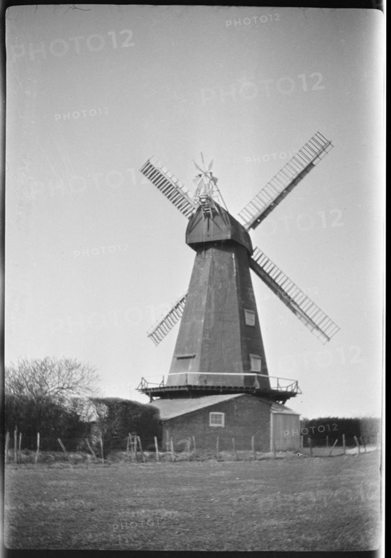 Black Mill, Barham Downs, Adisham, Canterbury, Kent, 1929. Creator: Francis Matthew Shea.