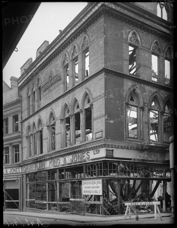 Midland House, 30 Union Street, Ladywood, Birmingham, 1941. Creator: George Bernard Mason.