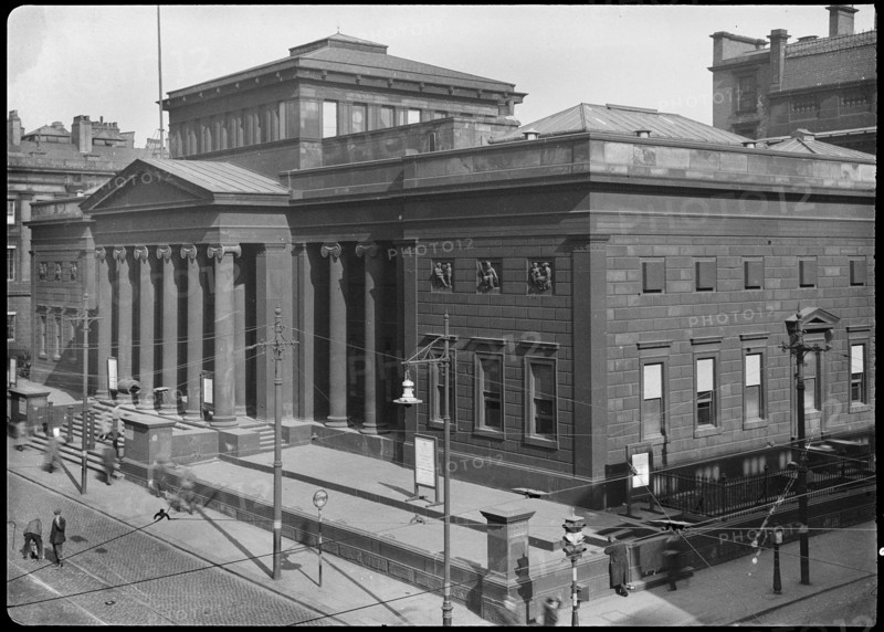 City Art Gallery, Mosley Street, Manchester, 1942. Creator: George Bernard Wood.