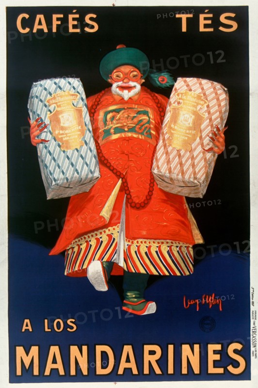 Cafés tés a los Mandarines , 1927. Creator: D'Ylen, Jean (1886-1938).