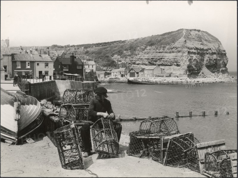 Seaton Garth, Staithes, Hinderwell, Scarborough, North Yorkshire, 1930s. Creator: J Dixon Scott.