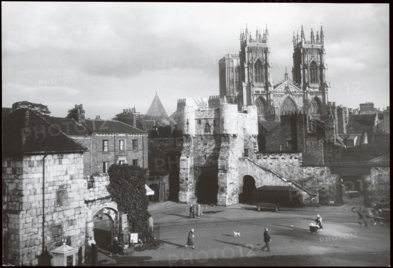 Bootham Bar, York, 1930s. Creator: J Dixon Scott.
