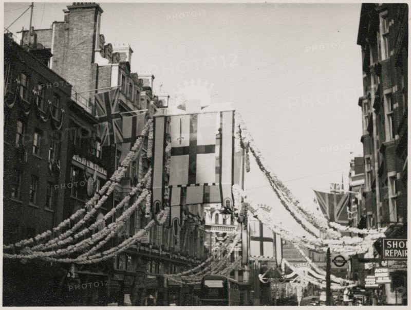 Fleet Street, City of London, Greater London Authority, 1953. Creator: JR Uppington.