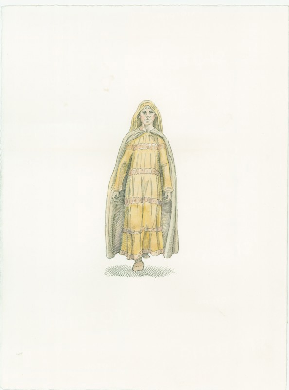 Edith of Wessex, c1066 (2015). Creator: Judith Dobie.